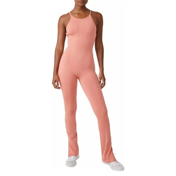 FP Movement by Free People Other - NWT Free People Heat Wave Onesie Crush Blush Size L